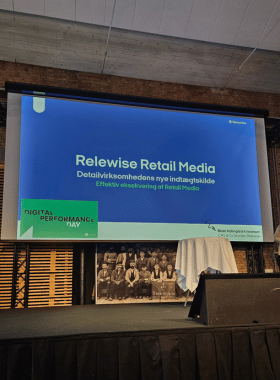 Brian presents about retail media at Digital Performance Day 2024