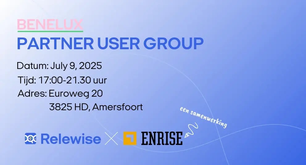 July 9 Enrise BENELUX User Group Banner