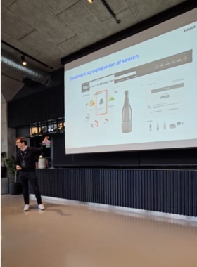 Relewise customer - Juul's presentation