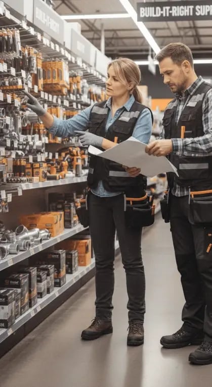 Relewise image - two B2B shoppers